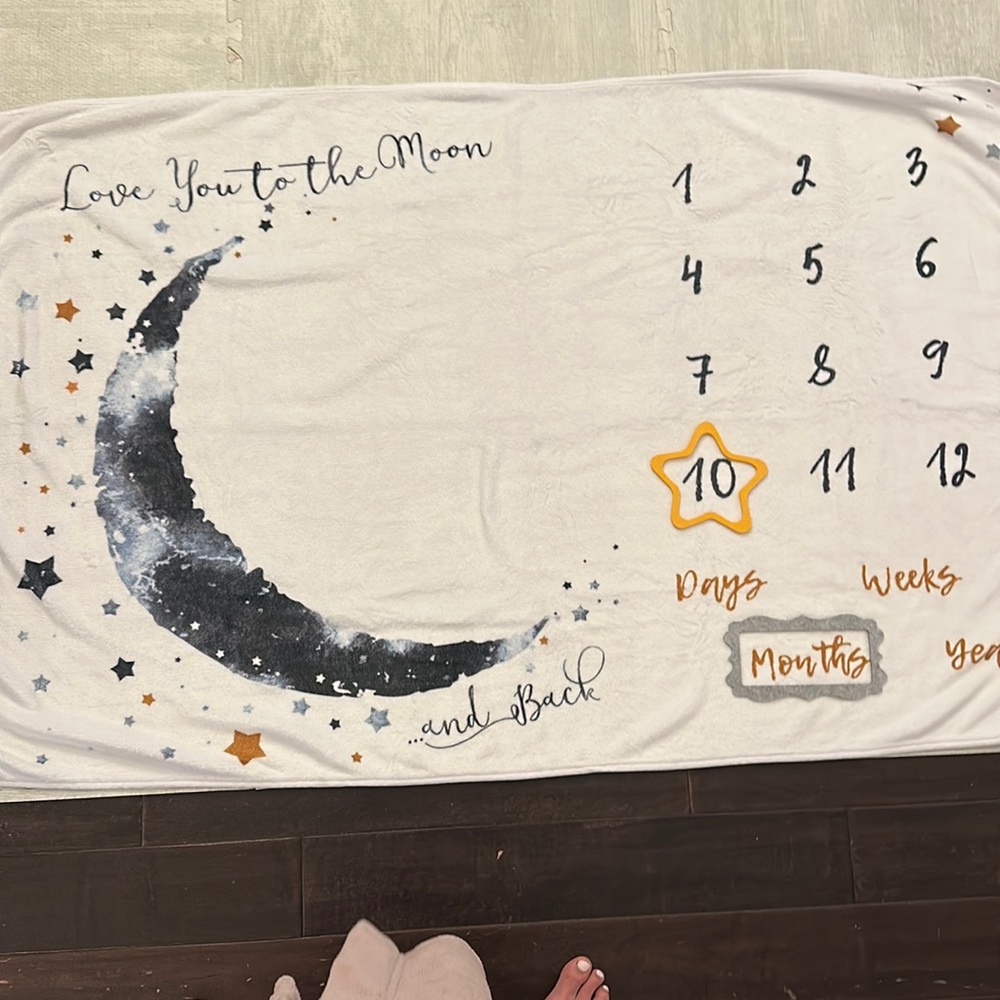 Baby Milestone Blanket